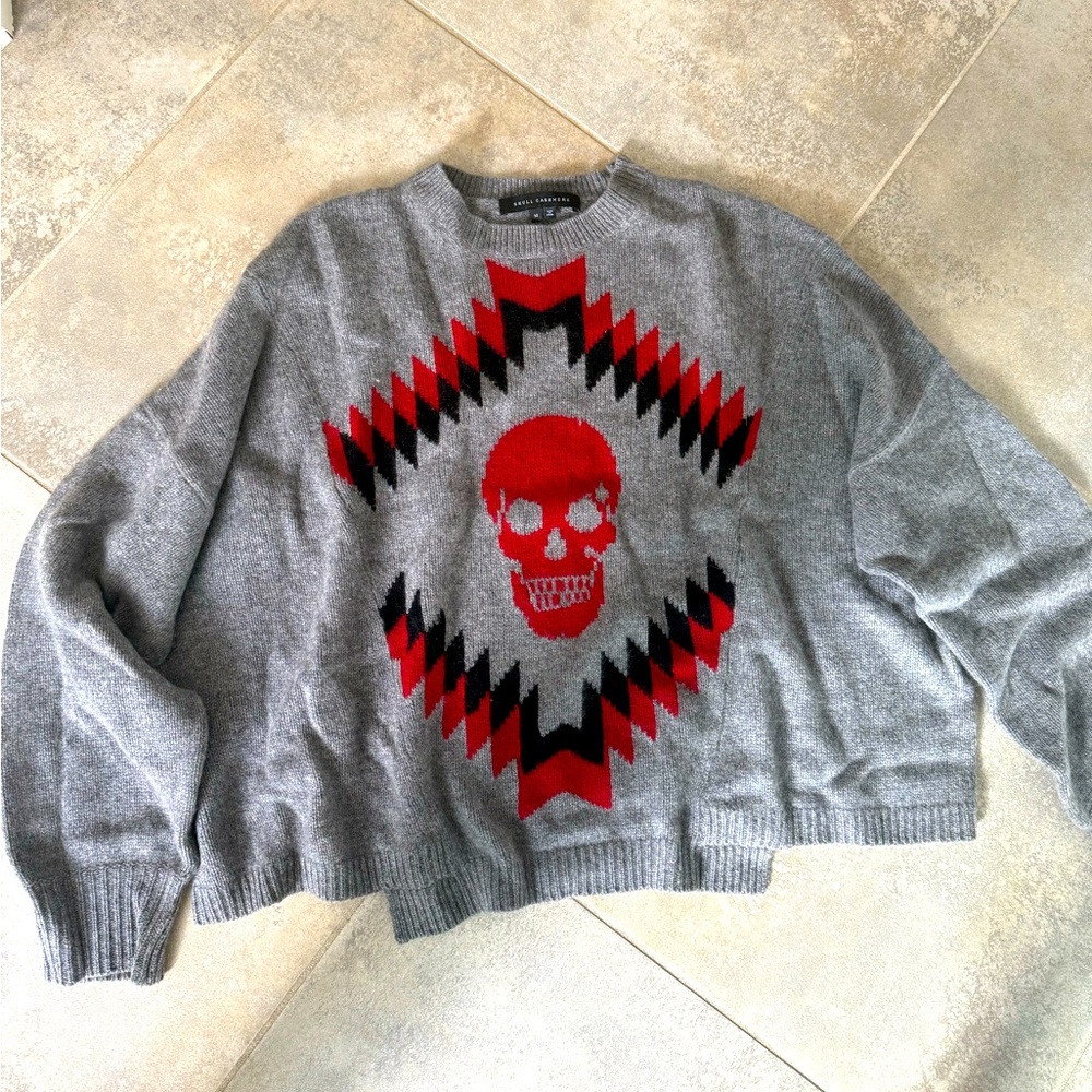 Skull Cashmere Sweater